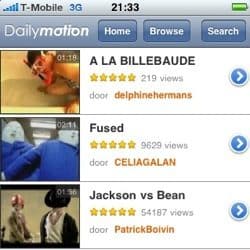 dailymotion iphone