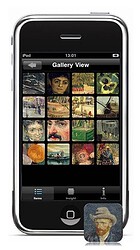 Vincent Van Gogh op de iPhone