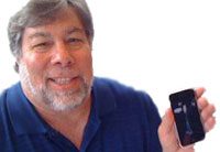 Steve Wozniak met gePwnde iPhone