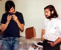 Steve Jobs en Steve Wozniak met blue box