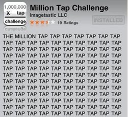 million tap challenge