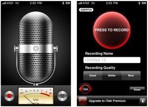 voice memo applications