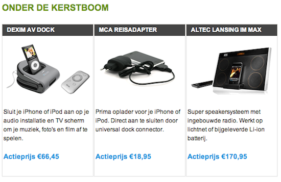 iPhoneclub-kerstactie accessoireshop