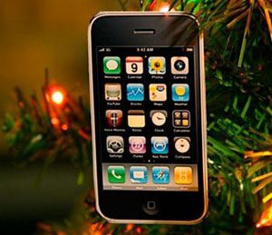 iphone kerstbal