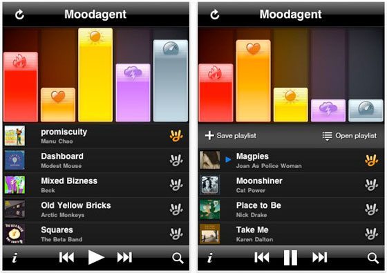 moodagent iphone