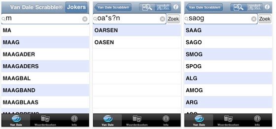 scrabble op iphone