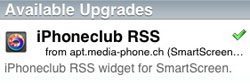 iPhoneclub SmartScreen-widget update