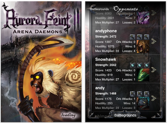 aurora feint ii arena daemon