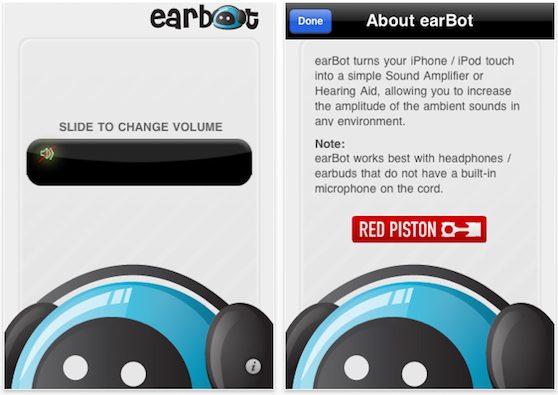 earbot screens