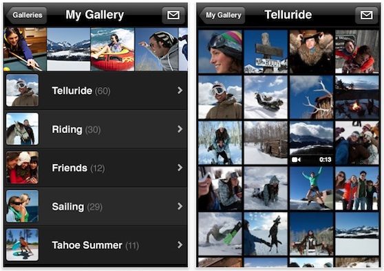 mobileme gallery screenshot