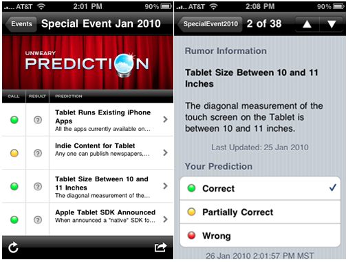 prediction app