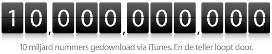 10 miljard downloads
