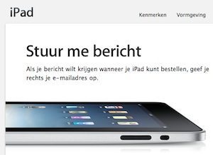 ipad nieuwsbrief