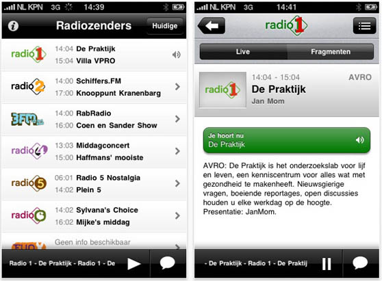 radio omroep iphone