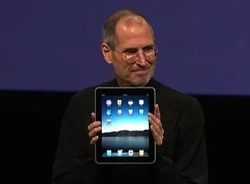 steve jobs ipad