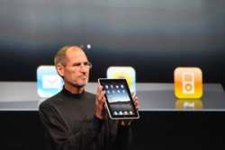 Steve Jobs met iPad