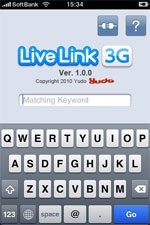 Live Link 3G op de iPhone
