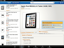 Amazon Mobile voor iPad
