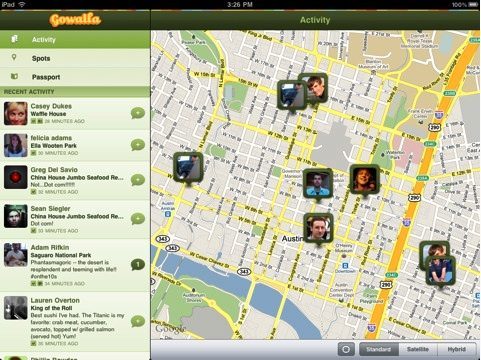 gowalla for ipad