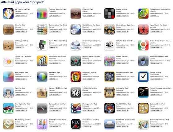 ipad apps