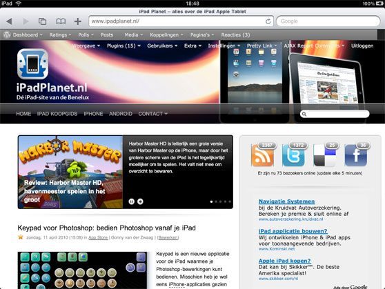 ipad safari