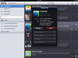 Twitteriffic for iPad