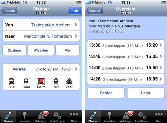 iphone planner