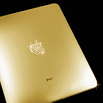 Gouden iPad Logo