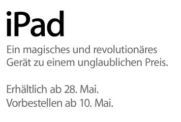 iPad Duitsland