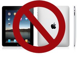 ipad ban