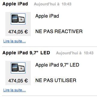 ipad fnac