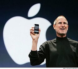 Steve Jobs met iPhone