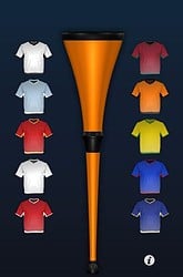 WK Voetbal 2010 voor iPhone: Vuvuzela 2010