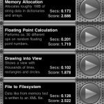 BenchTest iPhone 3GS