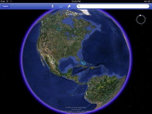 google earth aarde