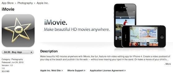 imovie app store