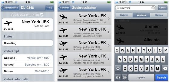 schiphol iphone