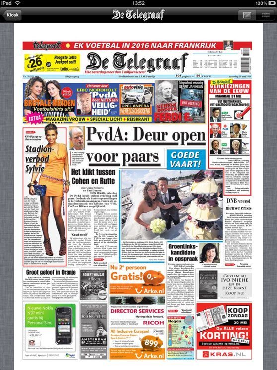 telegraaf ipad