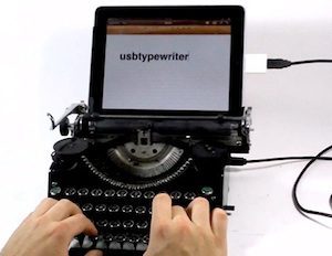 usb typewriter