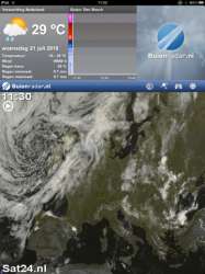 Buienradar HD voor iPad