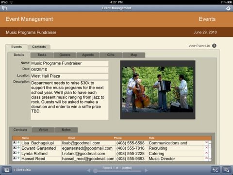 filemaker go ipad