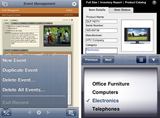 filemaker go iphone