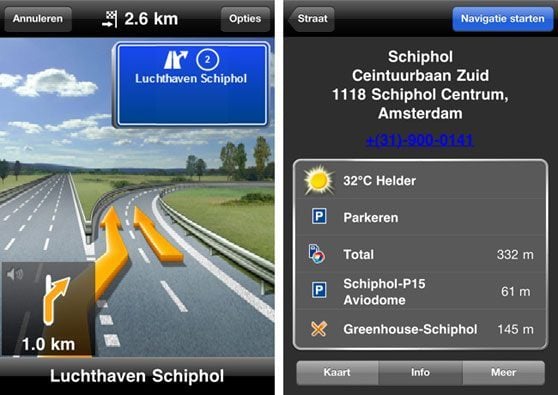navigon-aankomst