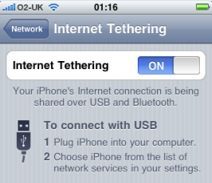 tethering