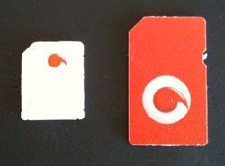 vodafone microsim