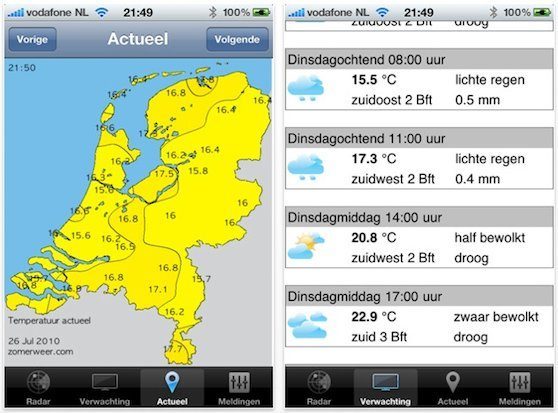 zomerweer