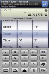 Converteer temperatuureenheden