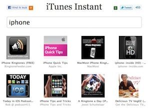 itunes instant