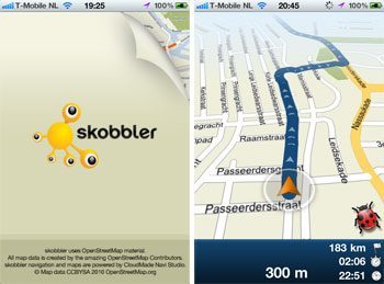 vervolging Tegen de wil Behoort Skobbler: goedkope iPhone-navigatie in Nederland gelanceerd (review)