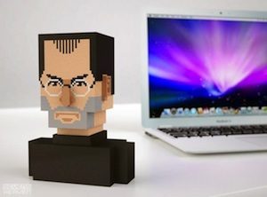 steve jobs bust